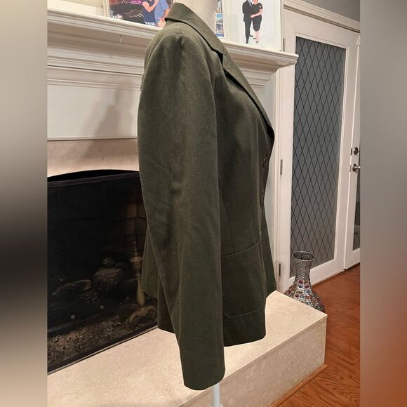 Talbots stretch wool blazer made in Italy size 12 - Picture 2 of 5